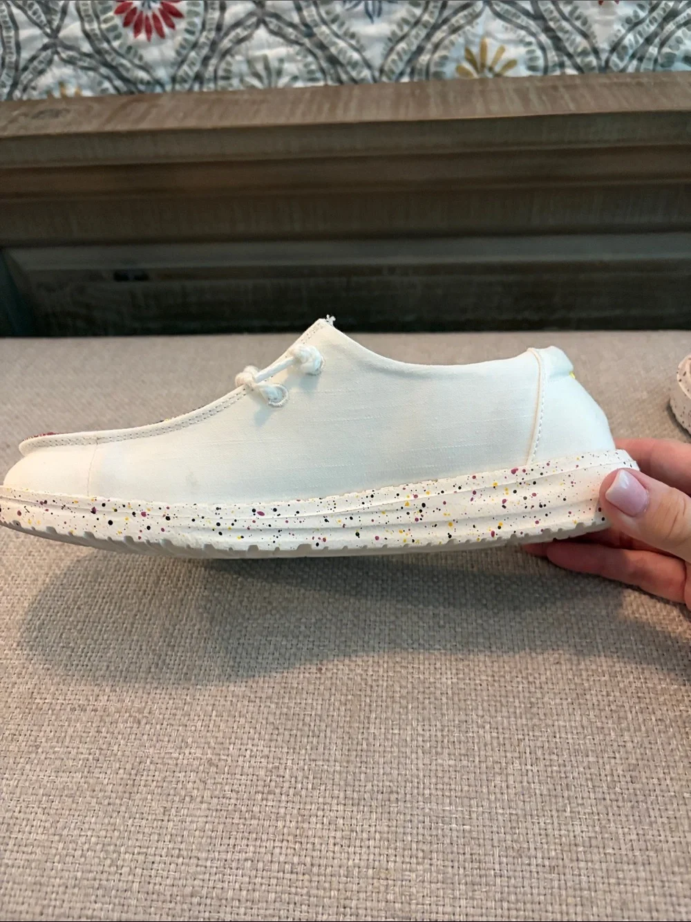 Hey Dude Wendy Boho Distressed Azca, size 7.